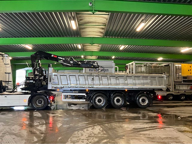 2017 volvo fh vta3t trekker met 2017 royen rs3h4 kraan, oplegger - afbeelding 6 van  55