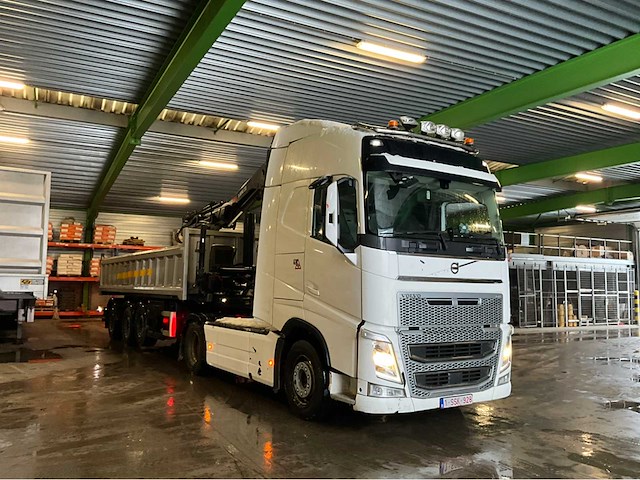 2017 volvo fh vta3t trekker met 2017 royen rs3h4 kraan, oplegger - afbeelding 34 van  55