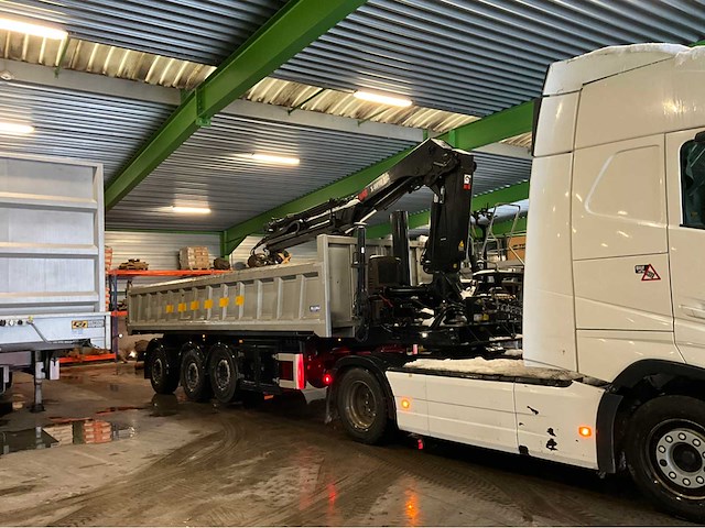 2017 volvo fh vta3t trekker met 2017 royen rs3h4 kraan, oplegger - afbeelding 53 van  55