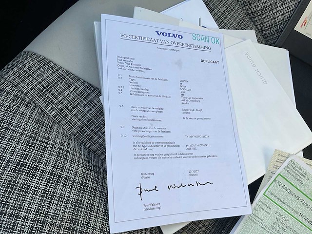 2017 volvo v40 wagen (1165-1032) - afbeelding 15 van  37