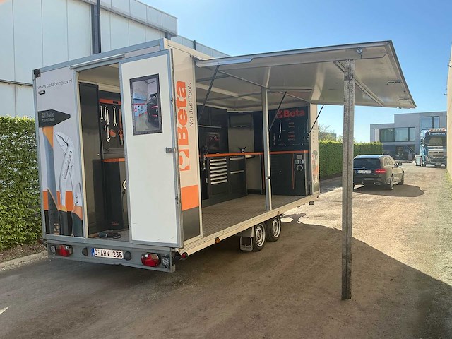 2017 wm meyer mobiele werkplaats aanhangwagen beta benelux - afbeelding 4 van  34