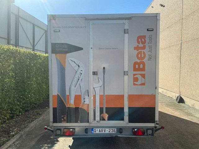2017 wm meyer mobiele werkplaats aanhangwagen beta benelux - afbeelding 5 van  34