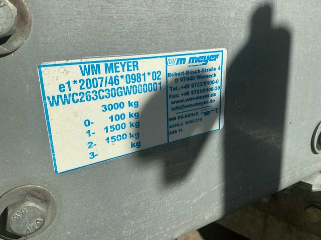 2017 wm meyer mobiele werkplaats aanhangwagen beta benelux - afbeelding 5 van  35