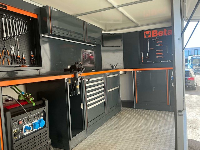 2017 wm meyer mobiele werkplaats aanhangwagen beta benelux - afbeelding 7 van  35