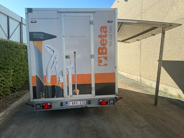 2017 wm meyer mobiele werkplaats aanhangwagen beta benelux - afbeelding 32 van  35