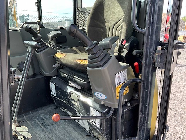 2017 yanmar vio 33 u rupsgraafmachine - afbeelding 7 van  35
