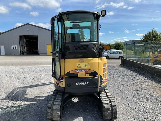 2017 yanmar vio 33 u rupsgraafmachine - afbeelding 30 van  35