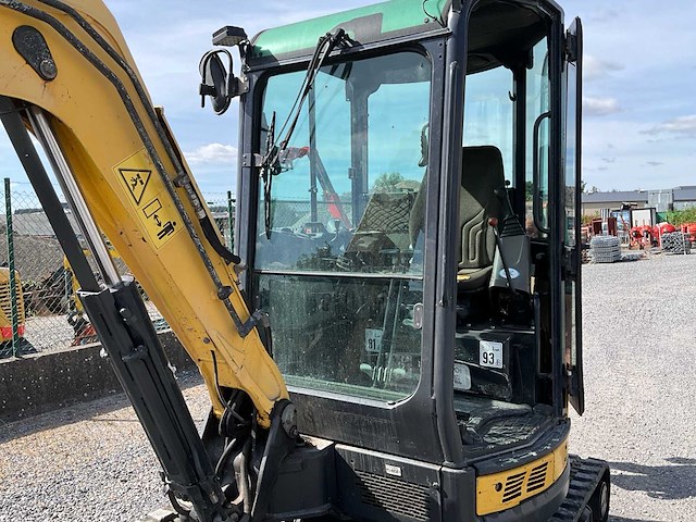 2017 yanmar vio 33 u rupsgraafmachine - afbeelding 11 van  25