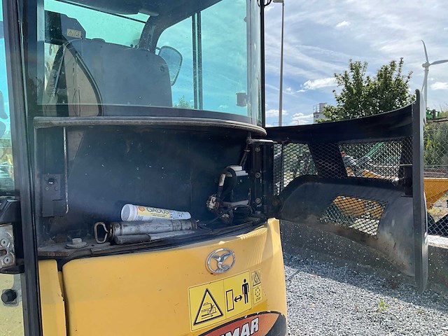 2017 yanmar vio 33 u rupsgraafmachine - afbeelding 12 van  25