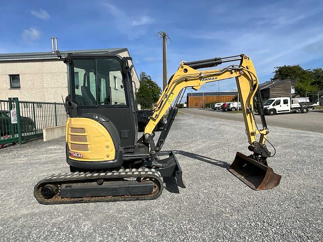 2017 yanmar vio 33 u rupsgraafmachine - afbeelding 23 van  25