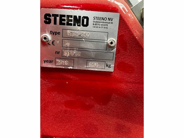 2018 - steeno - zdh-350 - subsoiler - afbeelding 6 van  6