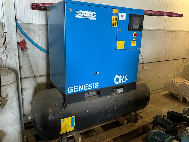 2018 abac genesis 11 schroefcompressor - afbeelding 2 van  3