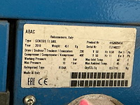 2018 abac genesis 11 schroefcompressor - afbeelding 3 van  3