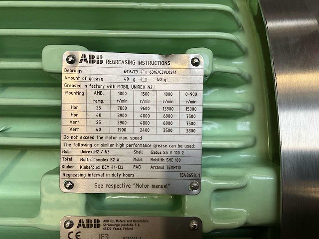 2018 abb elektromotor 90 kw (ongebruikt) - afbeelding 14 van  22