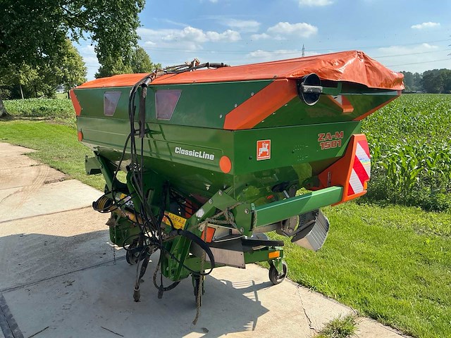 2018 amazone za-m 1501 kunstmeststrooier - afbeelding 9 van  15