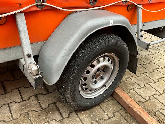 2018 atec tarpaulin e01300 rijwagen aanhangwagen - afbeelding 4 van  15