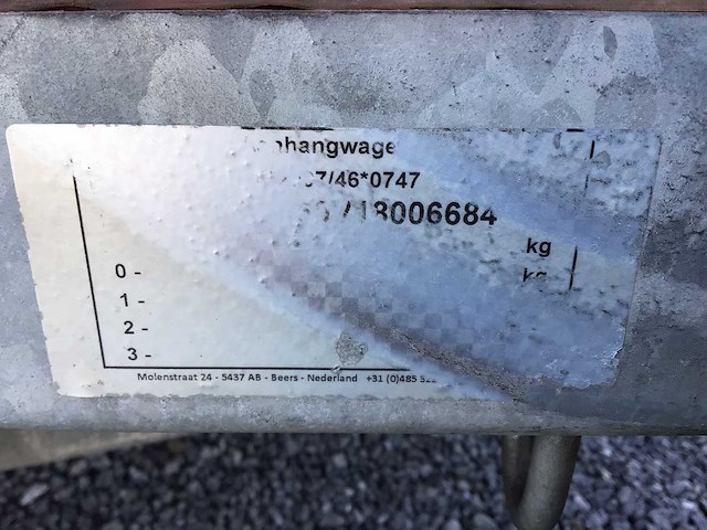 2018 atec tarpaulin e01300 rijwagen aanhangwagen - afbeelding 15 van  18