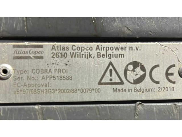 2018 atlas copco proi breekhamer - nieuwe beitel - afbeelding 4 van  8