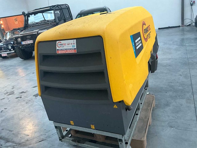 2018 atlas copco xas 88 mobiele compressor - afbeelding 2 van  7