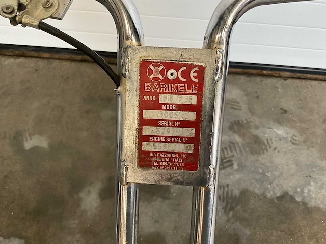 2018 barikell enkel 60 cementvlinder/kantenafwerker/poliermachine - afbeelding 5 van  9