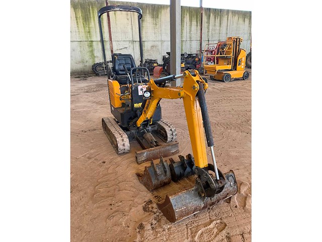 2018 bobcat e08 minigraafmachine - afbeelding 6 van  9