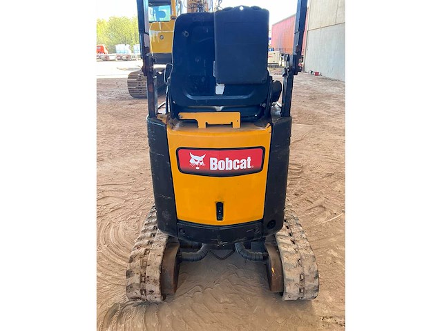 2018 bobcat e08 minigraafmachine - afbeelding 8 van  9