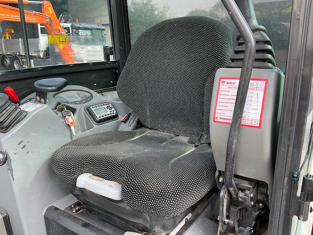 2018 bobcat e19 minigraafmachine - afbeelding 6 van  42