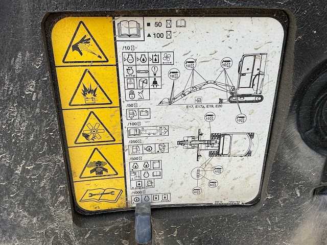 2018 bobcat e19 minigraafmachine - afbeelding 21 van  42