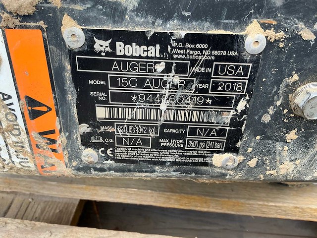 2018 bobcat e19 minigraafmachine - afbeelding 27 van  42