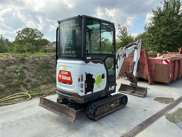 2018 bobcat e19 minigraafmachine - afbeelding 34 van  42