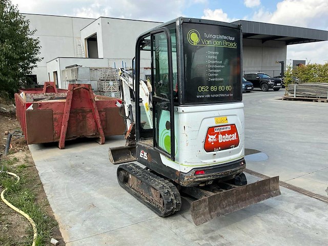 2018 bobcat e19 minigraafmachine - afbeelding 39 van  42