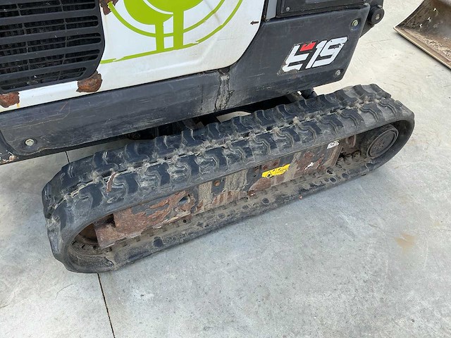 2018 bobcat e19 minigraafmachine - afbeelding 42 van  42