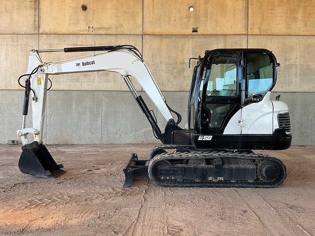 2018 bobcat e58 rupsgraafmachine - afbeelding 1 van  25