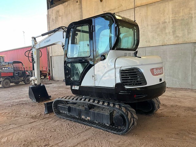 2018 bobcat e58 rupsgraafmachine - afbeelding 18 van  19