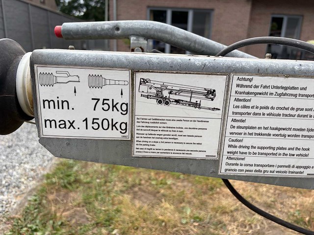 2018 bocker ahk36/2400 telescoopkraan - afbeelding 17 van  20