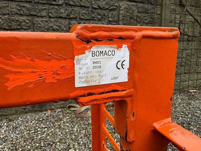 2018 bomaco pmu1 kraanklem - afbeelding 5 van  5