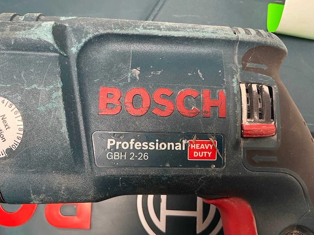 2018 bosch gbh 2-26 boorhamer 3kg sds-plus - afbeelding 4 van  6