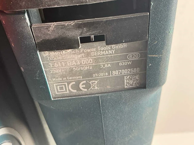 2018 bosch gbh 2-26 boorhamer 3kg sds-plus - afbeelding 5 van  6