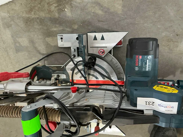 2018 bosch gcm 8 sjl telescoop-/afkortzaag - afbeelding 6 van  7