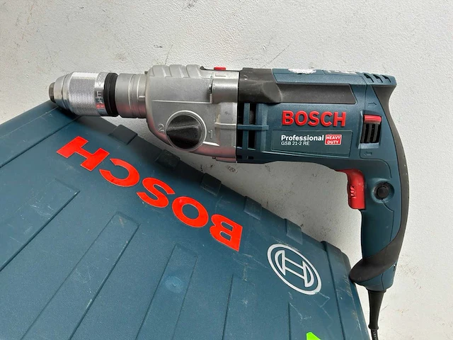 2018 bosch gsb 21-2 re klopboormachine 3kg - afbeelding 3 van  10