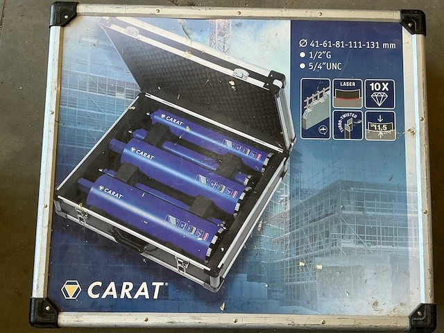 2018 carat a-2211 diamantboormachine - afbeelding 4 van  6