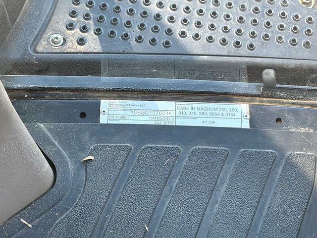 2018 case 380cx 4wd landbouwtractor - afbeelding 9 van  31