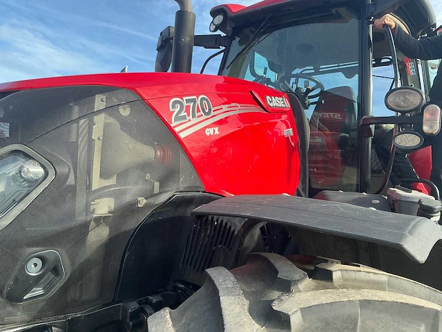 2018 case ih ih optum 270 cvx 4 wielaangedreven tractor - afbeelding 21 van  21
