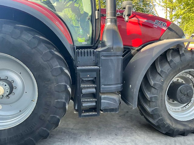 2018 case ih optum 270 cvx vierwielaangedreven landbouwtractor - afbeelding 18 van  65