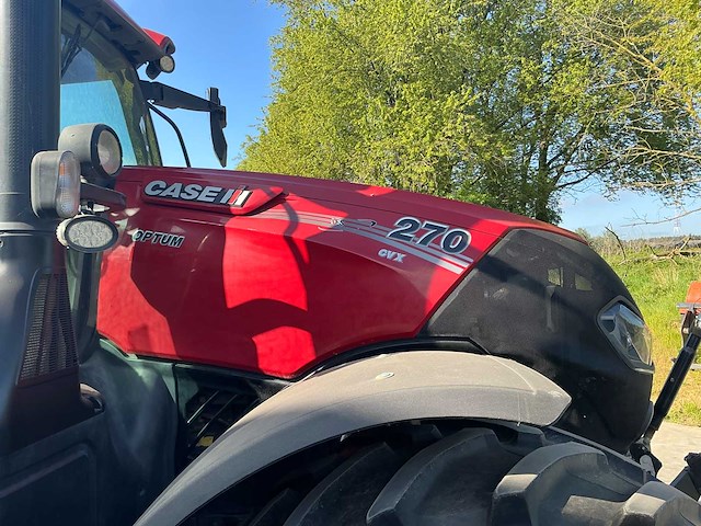 2018 case ih optum 270 cvx vierwielaangedreven landbouwtractor - afbeelding 21 van  65