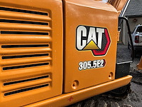 2018 caterpillar 305.5e2 rupsgraafmachine - afbeelding 11 van  40