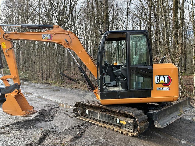 2018 caterpillar 305.5e2 rupsgraafmachine - afbeelding 12 van  40