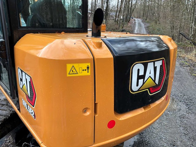 2018 caterpillar 305.5e2 rupsgraafmachine - afbeelding 27 van  40