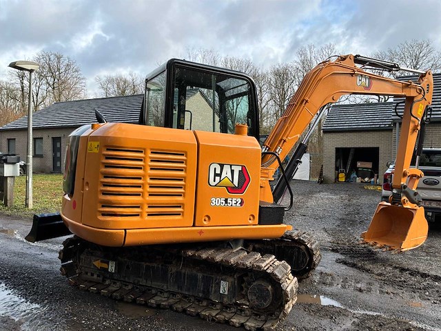 2018 caterpillar 305.5e2 rupsgraafmachine - afbeelding 34 van  40