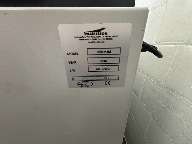 2018 chameleon imix m2m prof - verfmachine - afbeelding 3 van  4